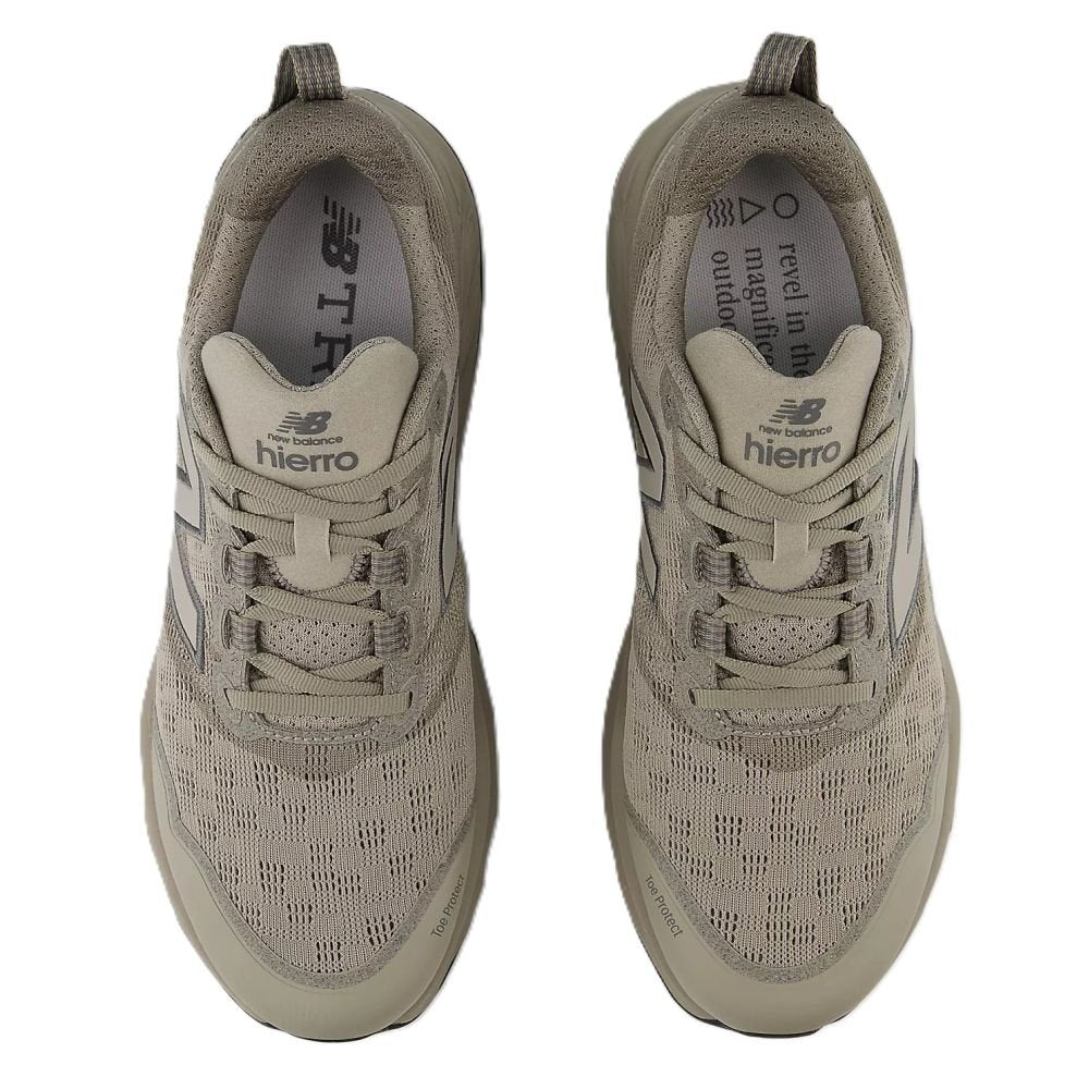 New Balance Men's Fresh Foam X Hierro in Arid Stone with Castlerock - Getoutside Shoes