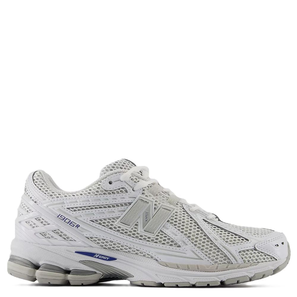 New Balance Women's 1906R in White with Team Royal and Silver Metallic - Getoutside Shoes