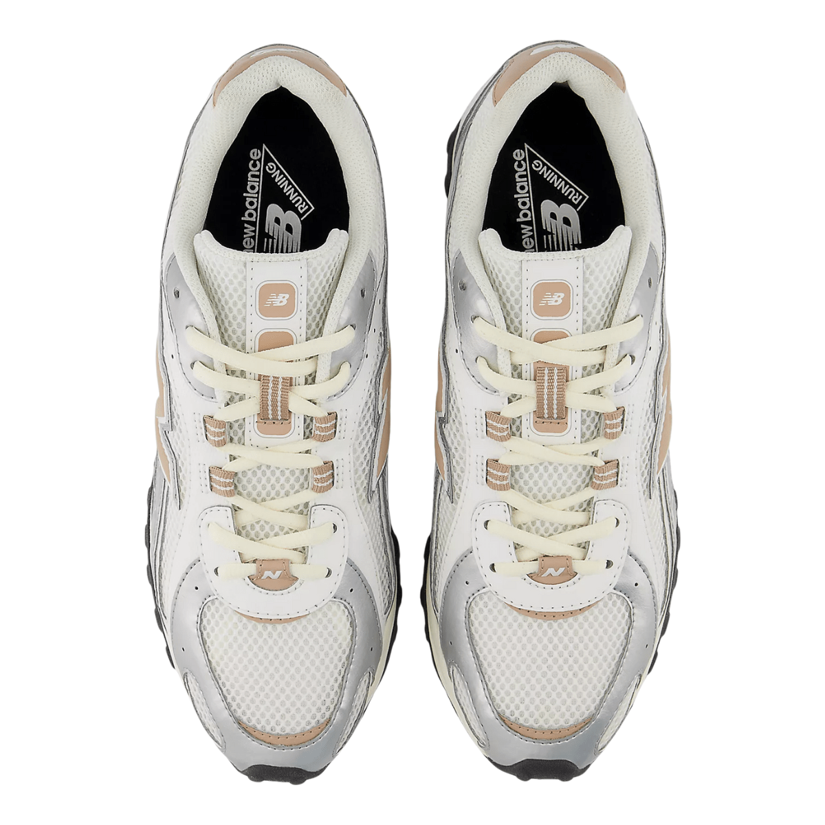 New Balance 204L Women in Silver Metallic with Flat Taupe - Getoutside Shoes