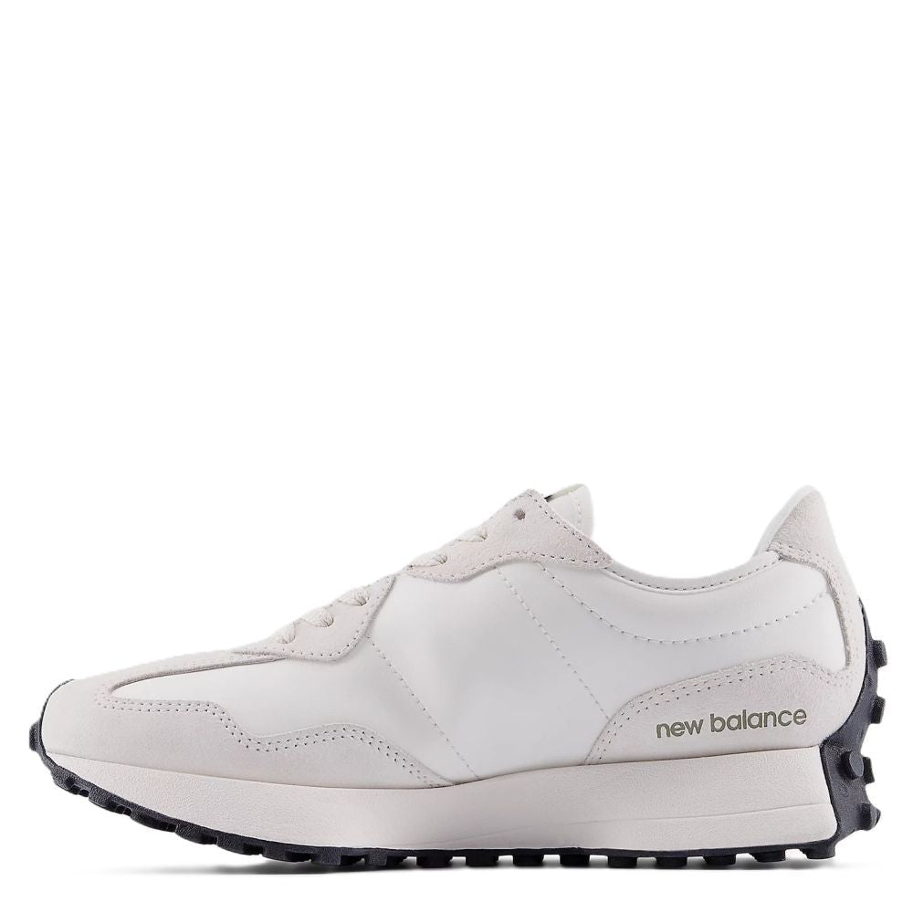 New Balance Women's 327 in Sea Salt with Dark Olivine - Getoutside Shoes