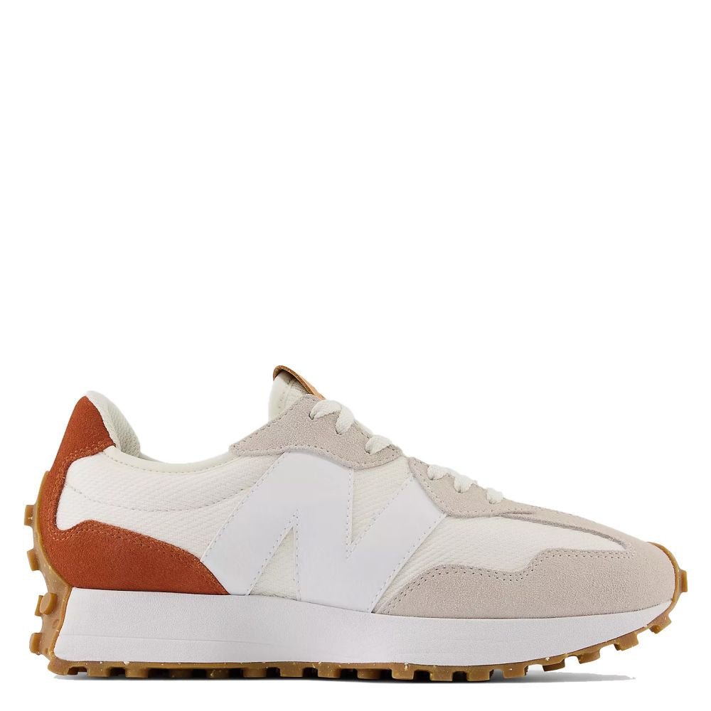 New Balance 327 Women in Sea Salt with Rust Oxide