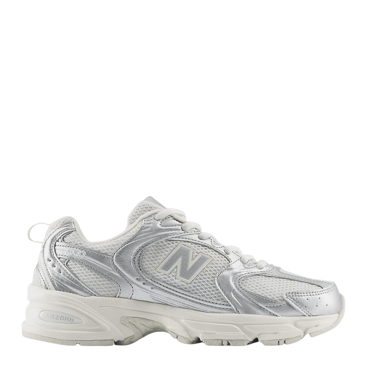 New Balance 530 Women in Silver Metallic with Reflection - Getoutside Shoes