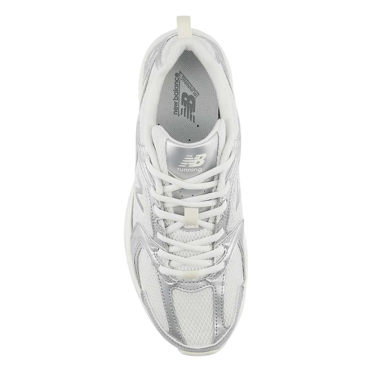 New Balance 530 Women in Silver Metallic with Reflection - Getoutside Shoes