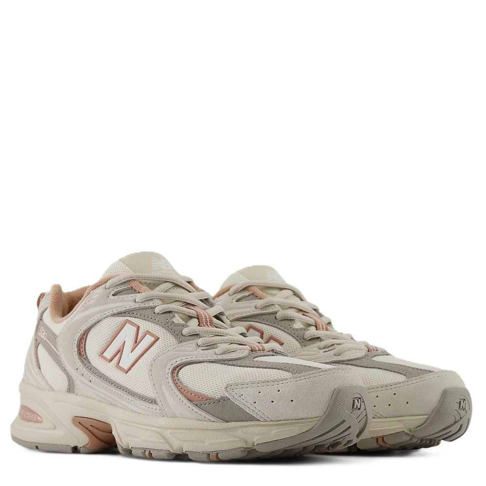 New Balance Women's 530 in Timberwolf with Linen and Landslide - Getoutside Shoes