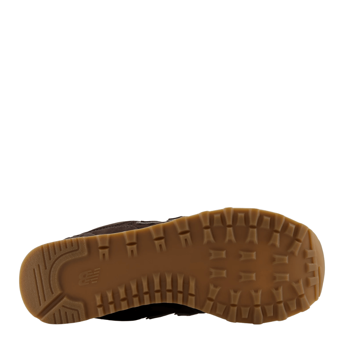 New Balance Women's 574 in Black Coffee with Angora - Getoutside Shoes