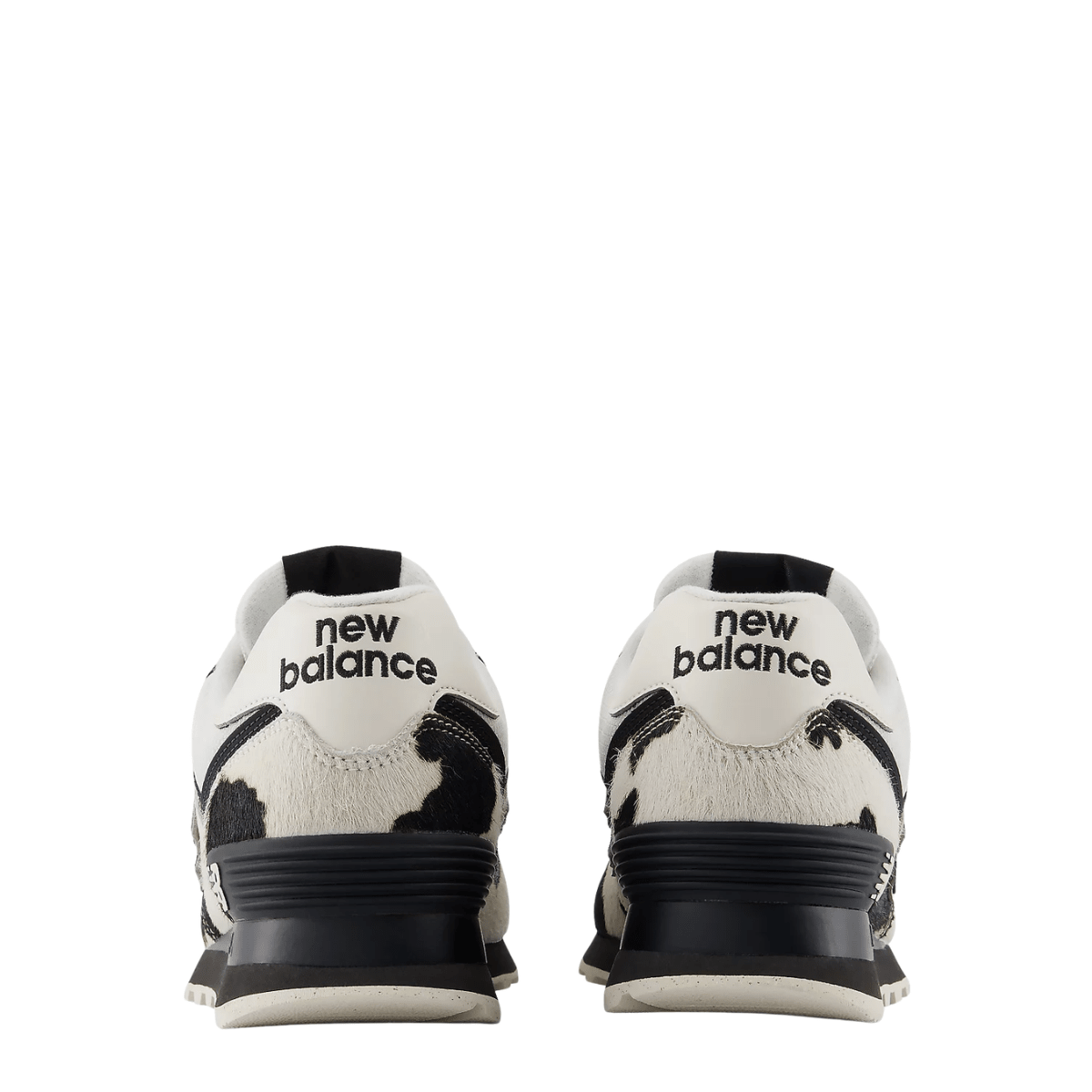 New Balance Women's 574 in Black with Linen - Getoutside Shoes