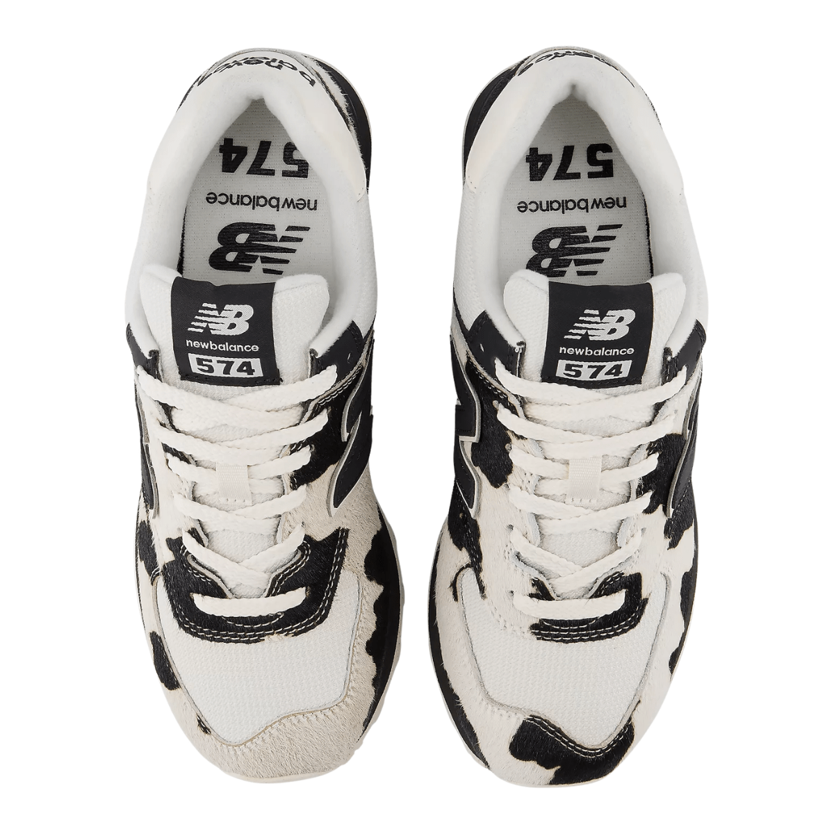 New Balance Women's 574 in Black with Linen - Getoutside Shoes