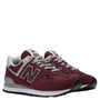 New Balance Women's 574v3 in Burgundy with White - Getoutside Shoes