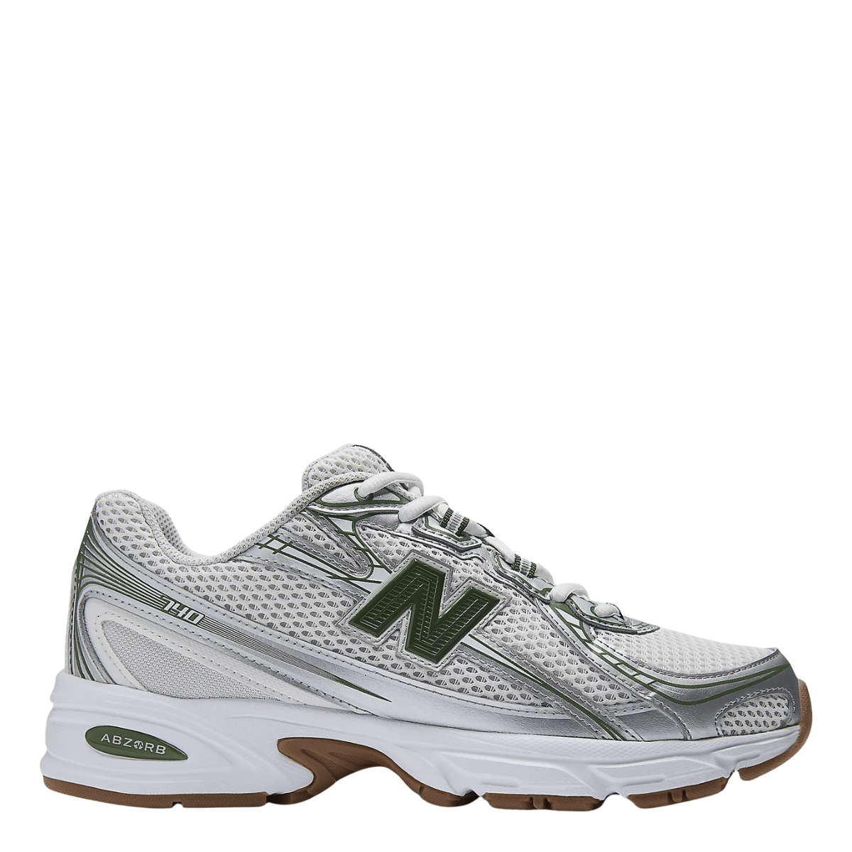 New Balance Women's 740 in Grey Matter with Dark Alpine Green - Getoutside Shoes