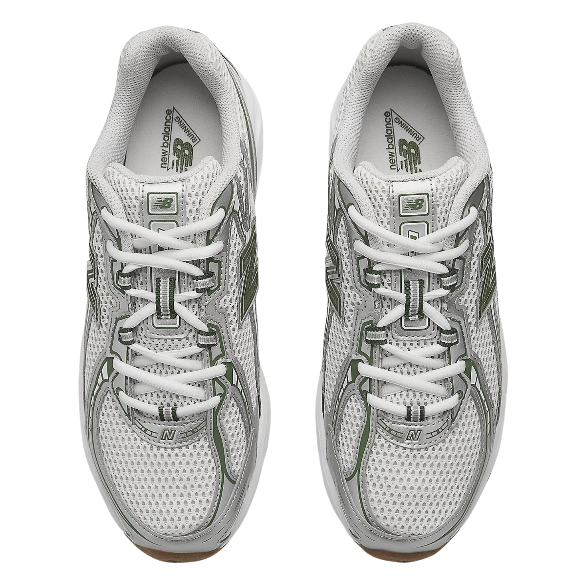 New Balance Women's 740 in Grey Matter with Dark Alpine Green - Getoutside Shoes