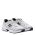 New Balance Women's 740 in White with Metallic Silver and Black - Getoutside Shoes