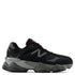 New Balance 9060 Youth in Black with Castlerock | Getoutside Shoes