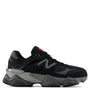 New Balance 9060 Youth in Black with Castlerock | Getoutside Shoes