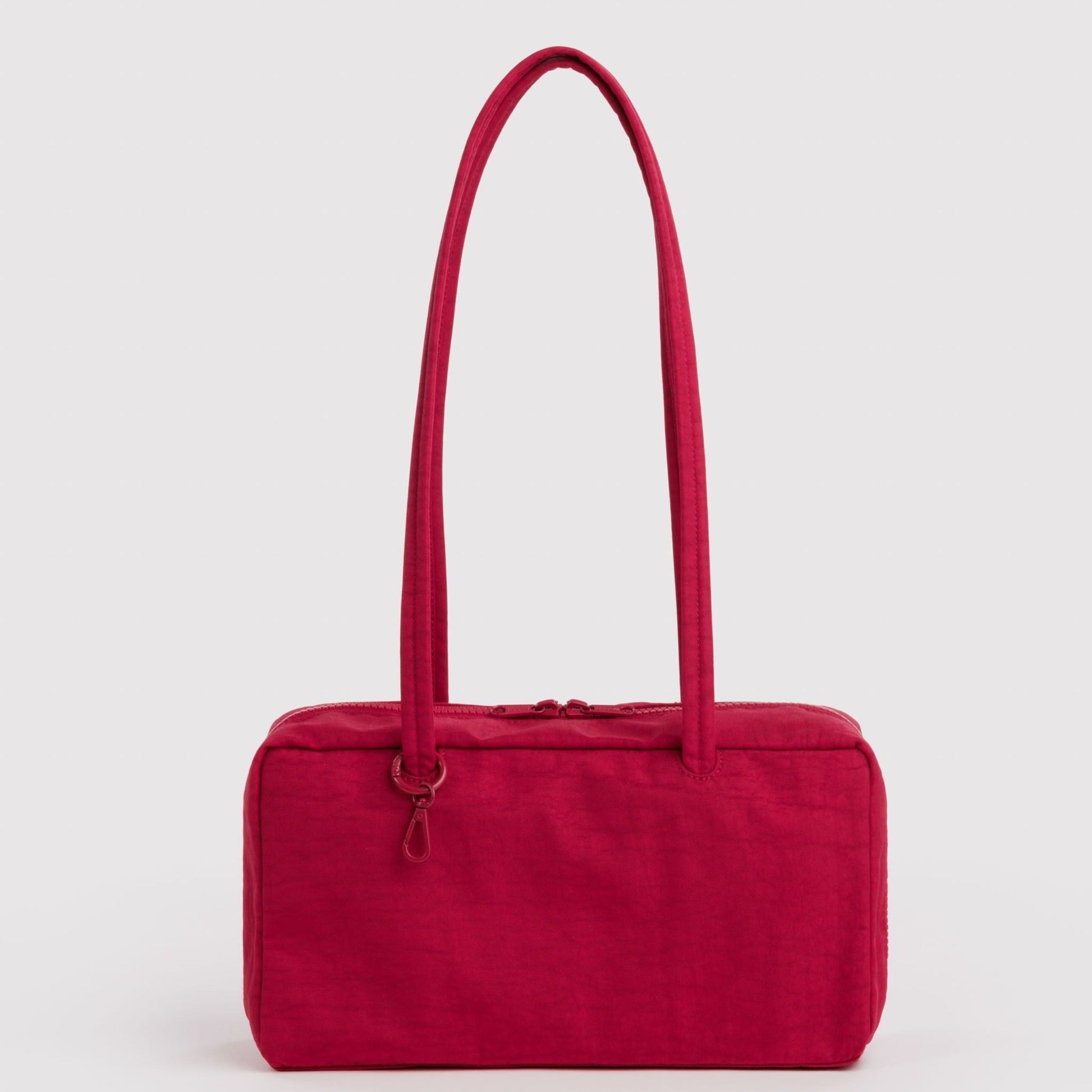 Baggu Nylon Bowler Bag in Cherry