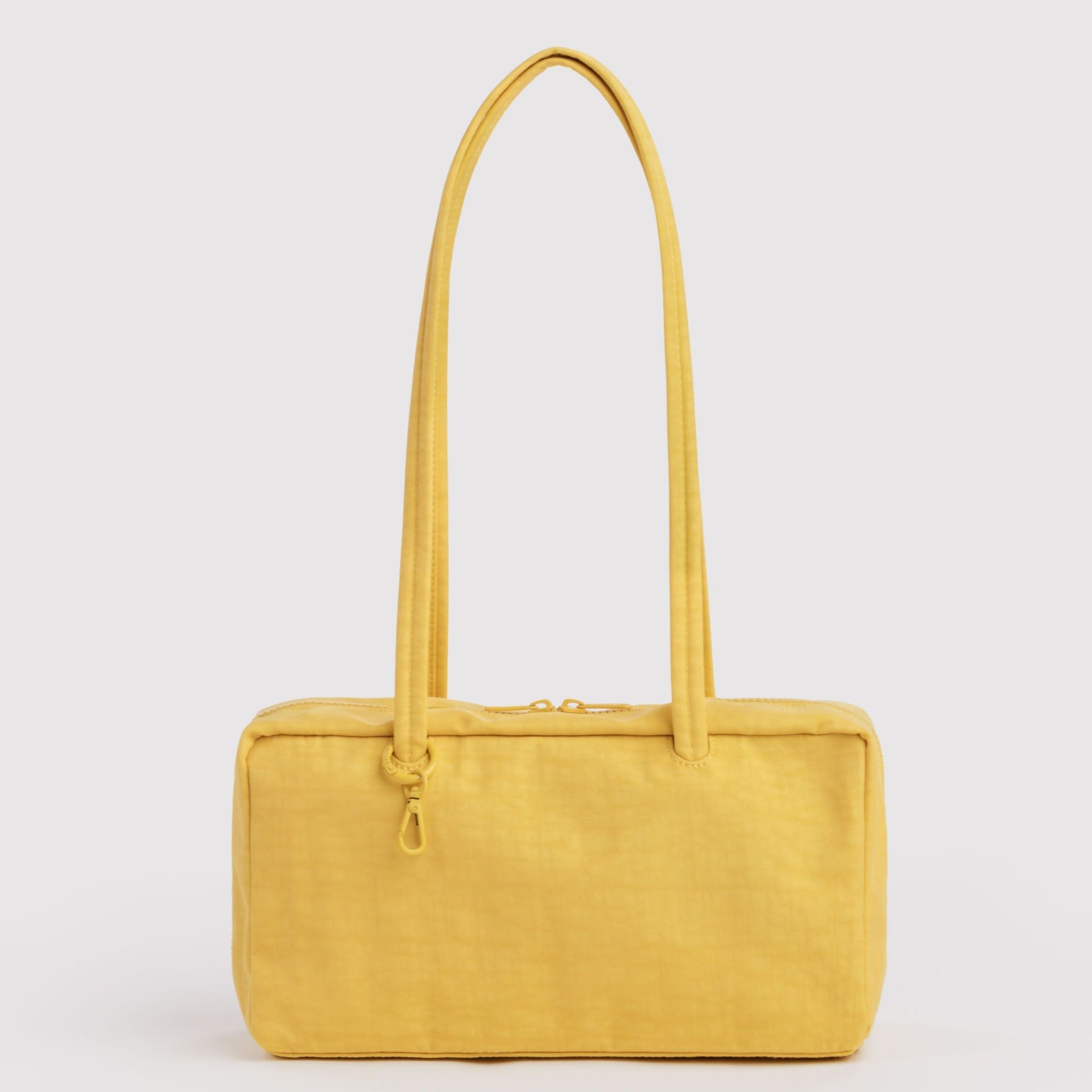 Baggu Nylon Bowler Bag in Sunflower