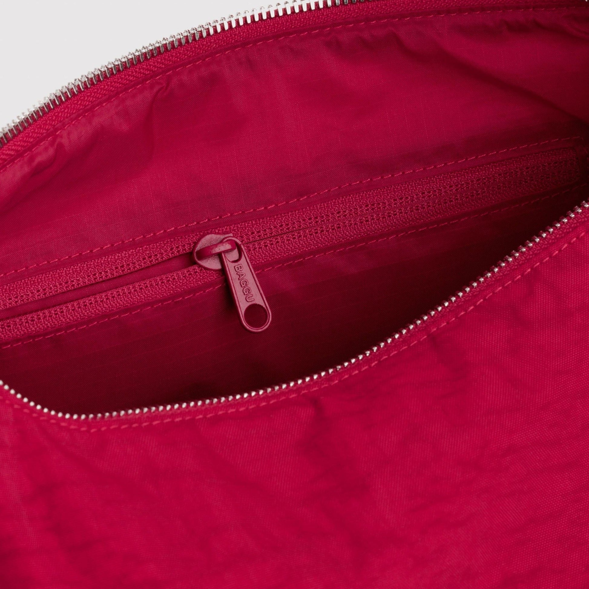 Baggu Nylon Meringue Bag in Cherry
