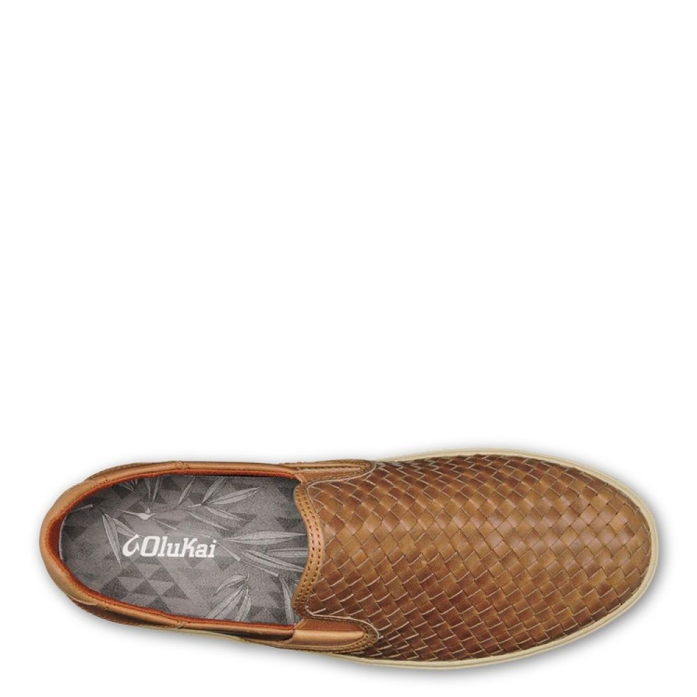 OluKai Men&#39;s Lae‘ahi Lauhala in Fox
