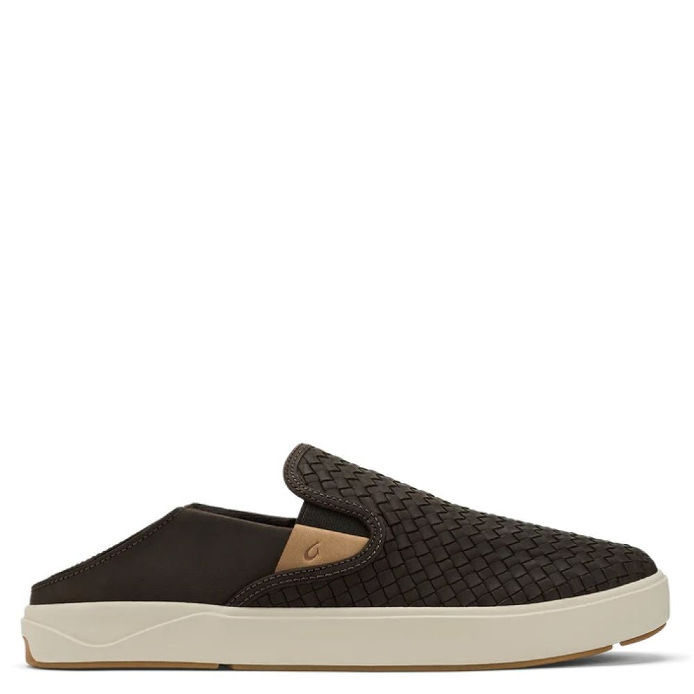 OluKai Men's Lae‘ahi Lauhala in Dark Java