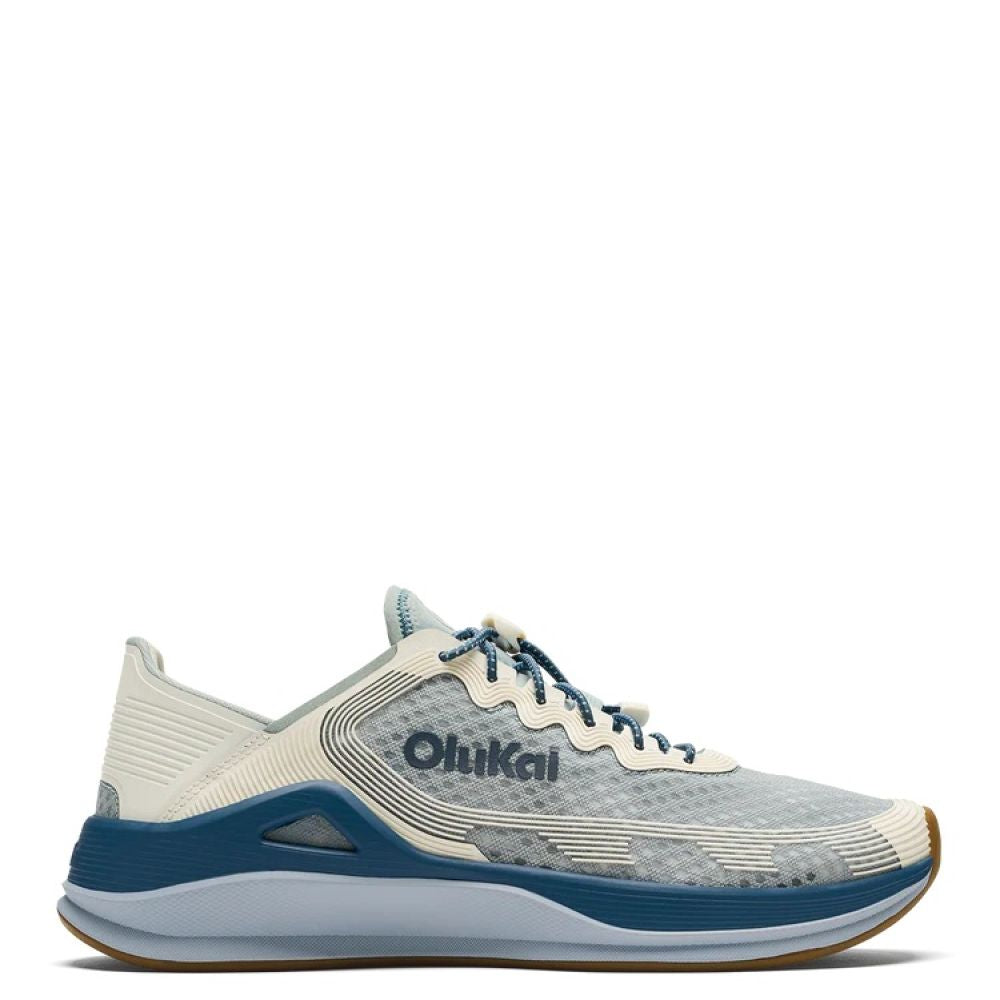 OluKai Men's ‘Ahi in Blue Pearl/White Sand