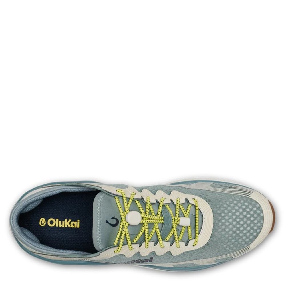 OluKai Men's ʻAhi in Seagreen/White Sand - Getoutside Shoes