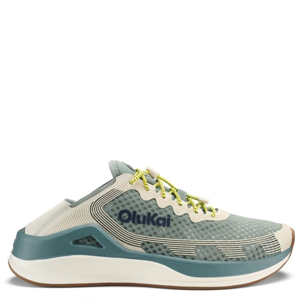 OluKai Men's ʻAhi in Seagreen/White Sand - Getoutside Shoes