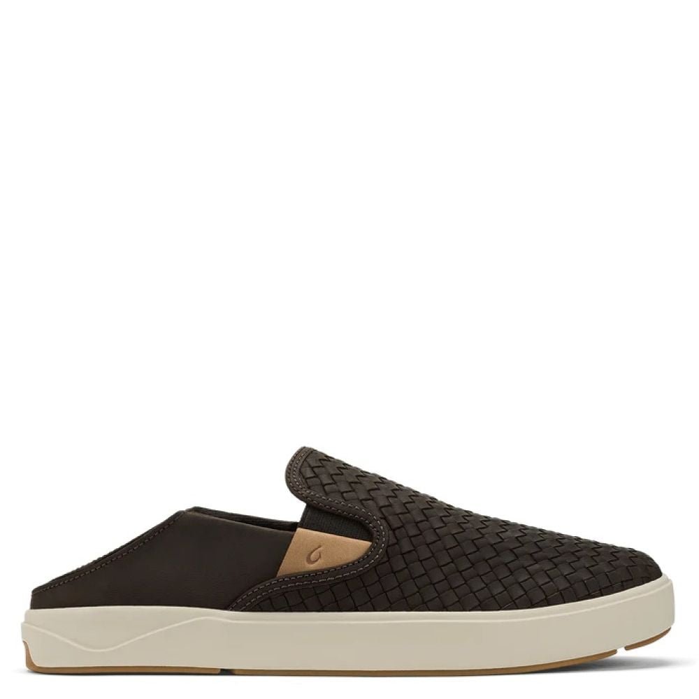 OluKai Men's Lae‘ahi Lauhala in Dark Java - Getoutside Shoes