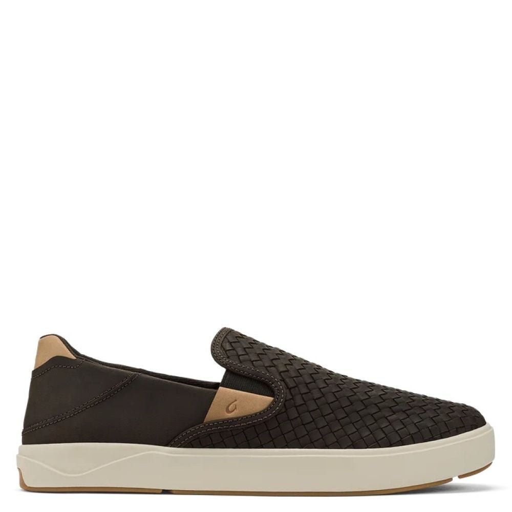 OluKai Men's Lae‘ahi Lauhala in Dark Java - Getoutside Shoes