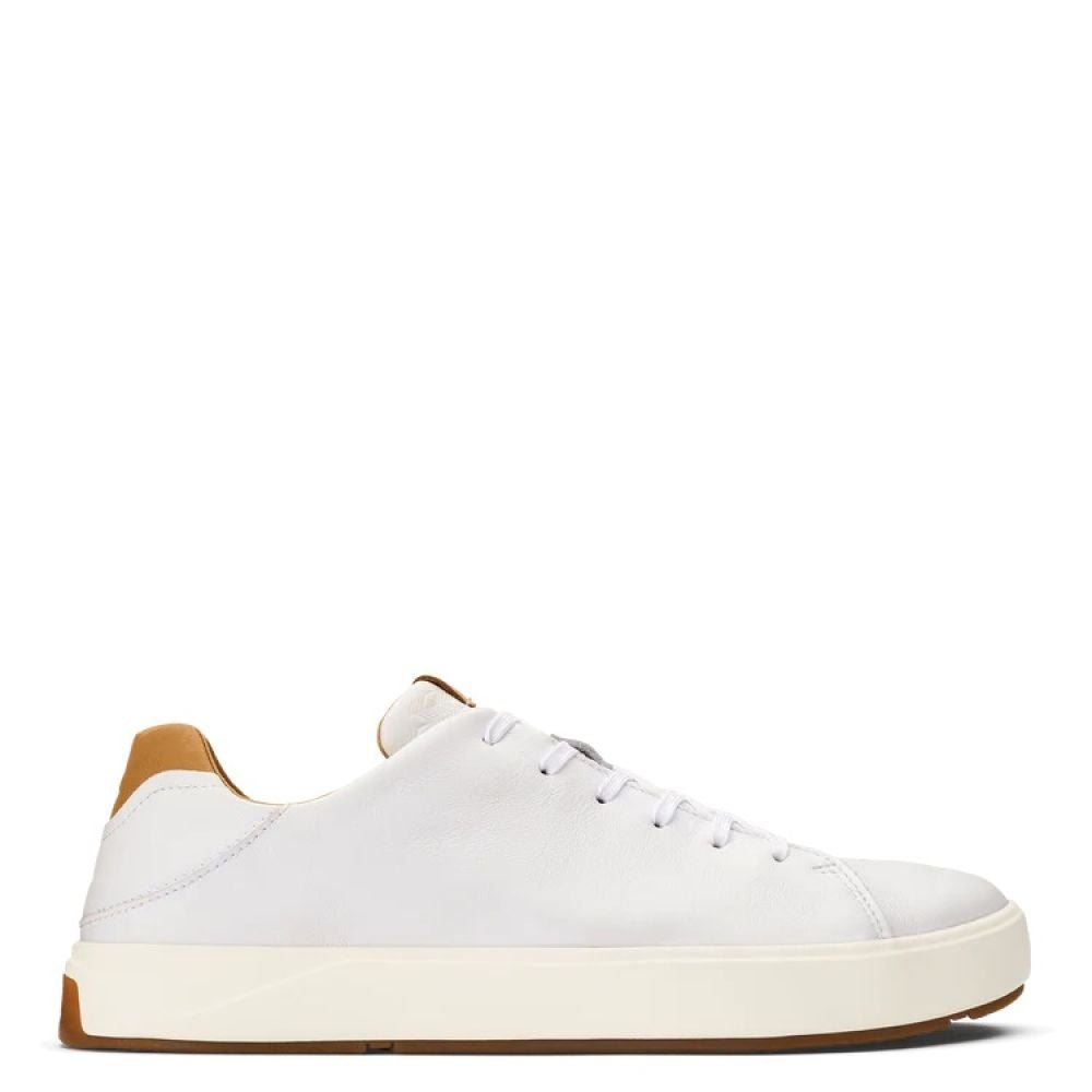 OluKai Men's Lae‘ahi Lī ‘Ili in Bright White - Getoutside Shoes
