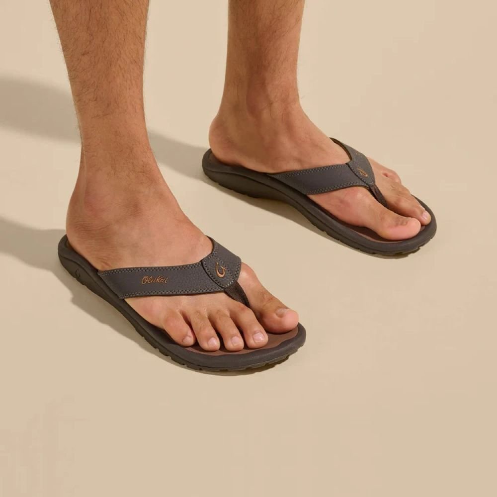 OluKai Men's ‘Ohana in Dark Java/Ray - Getoutside Shoes