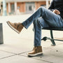 OluKai Men's Papakū 'Ili in Tan - Getoutside Shoes