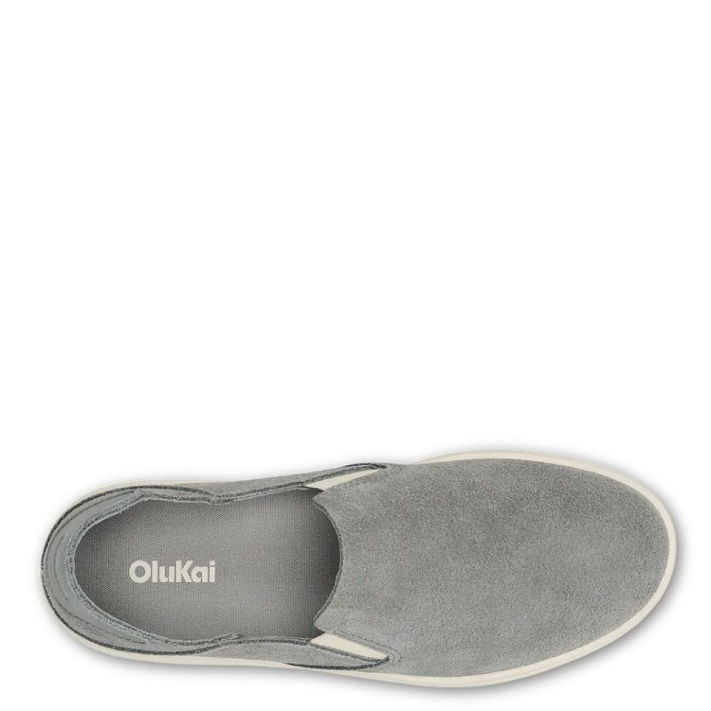 OluKai Women's Pehuea Luxe in Suede Ash - Getoutside Shoes