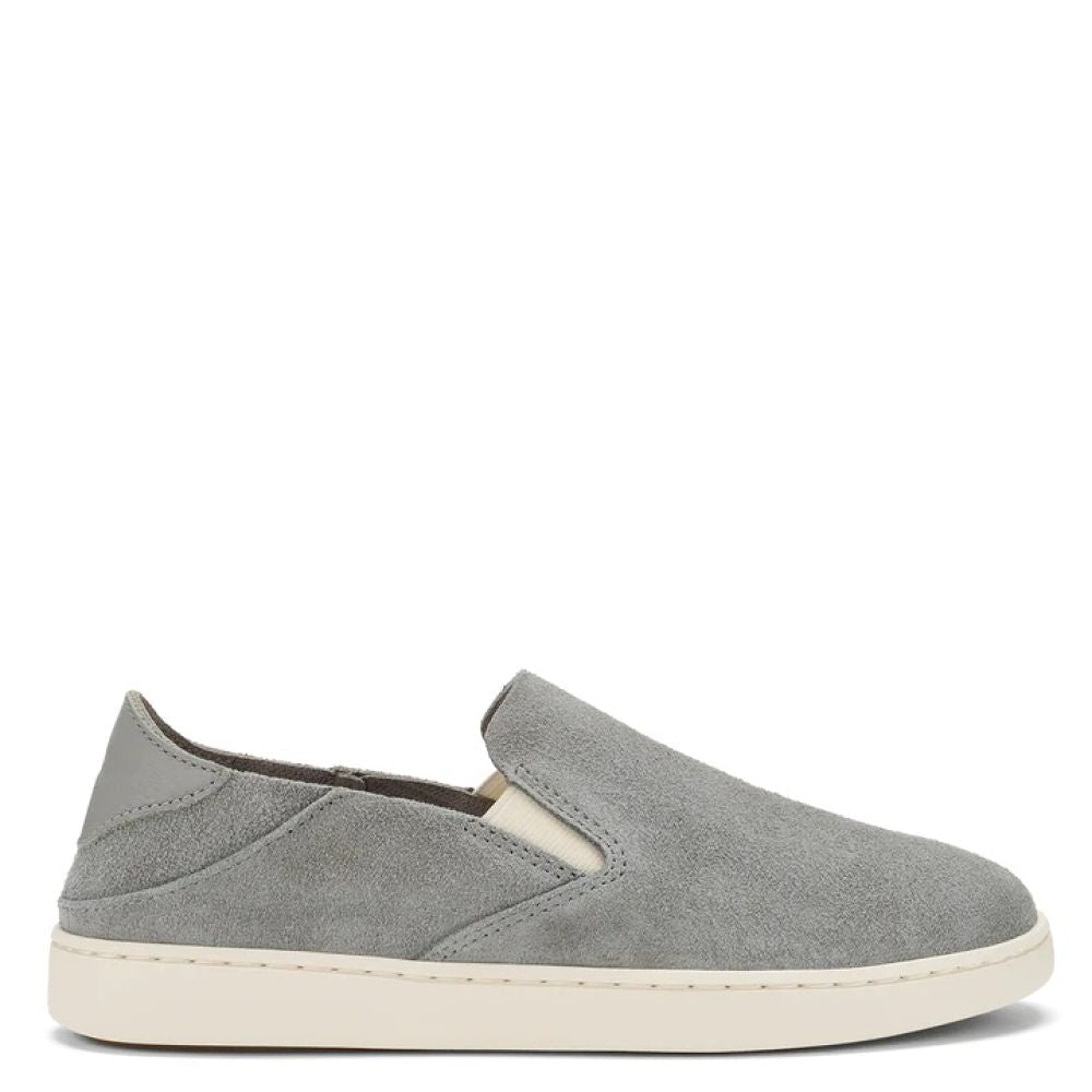 OluKai Women's Pehuea Luxe in Suede Ash - Getoutside Shoes