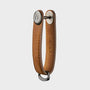 Orbitkey Key Organiser Crazy-Horse in Chestnut Brown with Brown Stitching - Getoutside Shoes