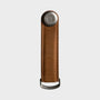 Orbitkey Key Organiser Crazy-Horse in Chestnut Brown with Brown Stitching - Getoutside Shoes