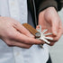 Orbitkey Key Organiser Crazy-Horse in Chestnut Brown with Brown Stitching - Getoutside Shoes