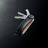 Orbitkey Key Organiser Leather in Black with Black Stitching - Getoutside Shoes