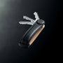 Orbitkey Key Organiser Leather in Black with Black Stitching - Getoutside Shoes