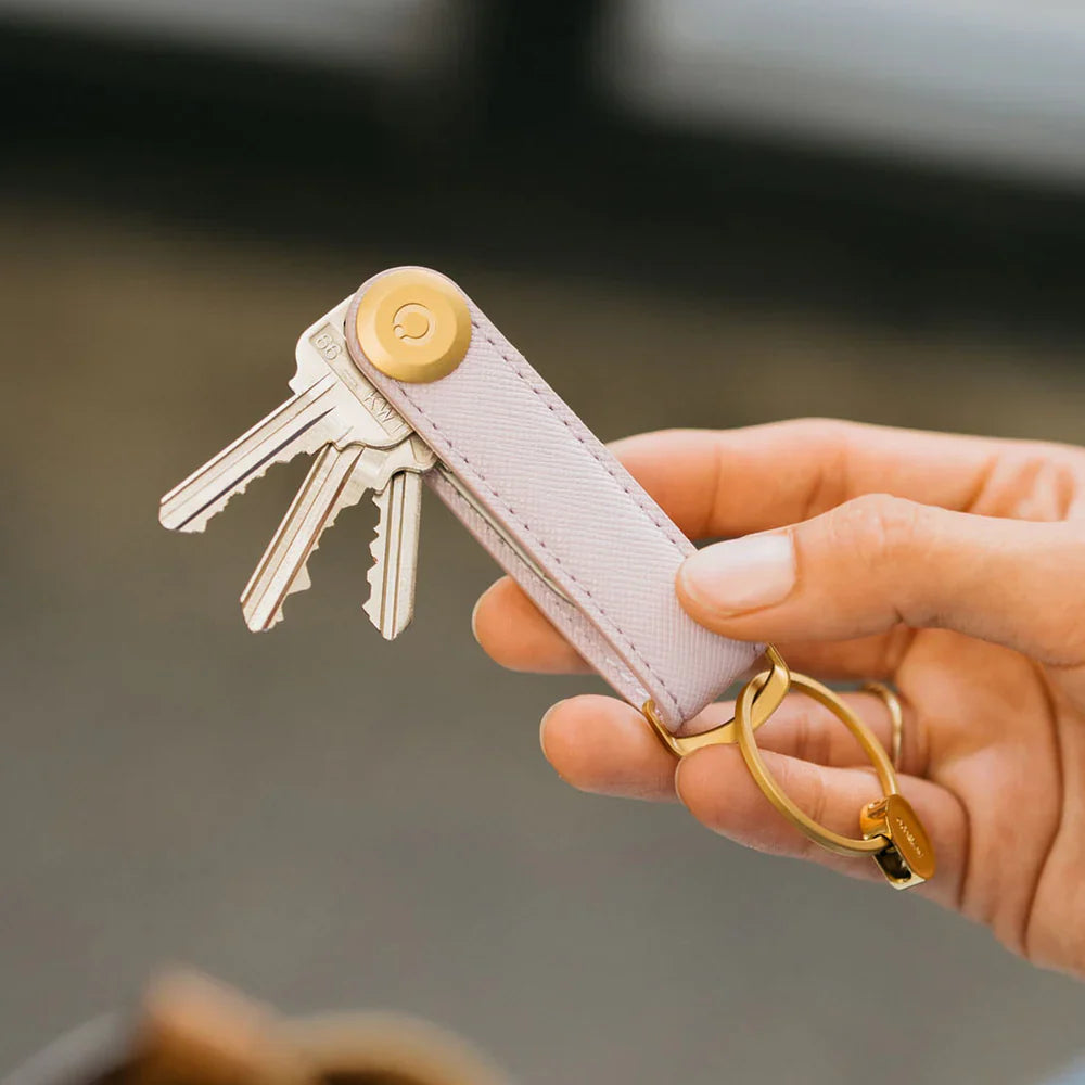 Orbitkey Key Organiser Saffiano in Lilac