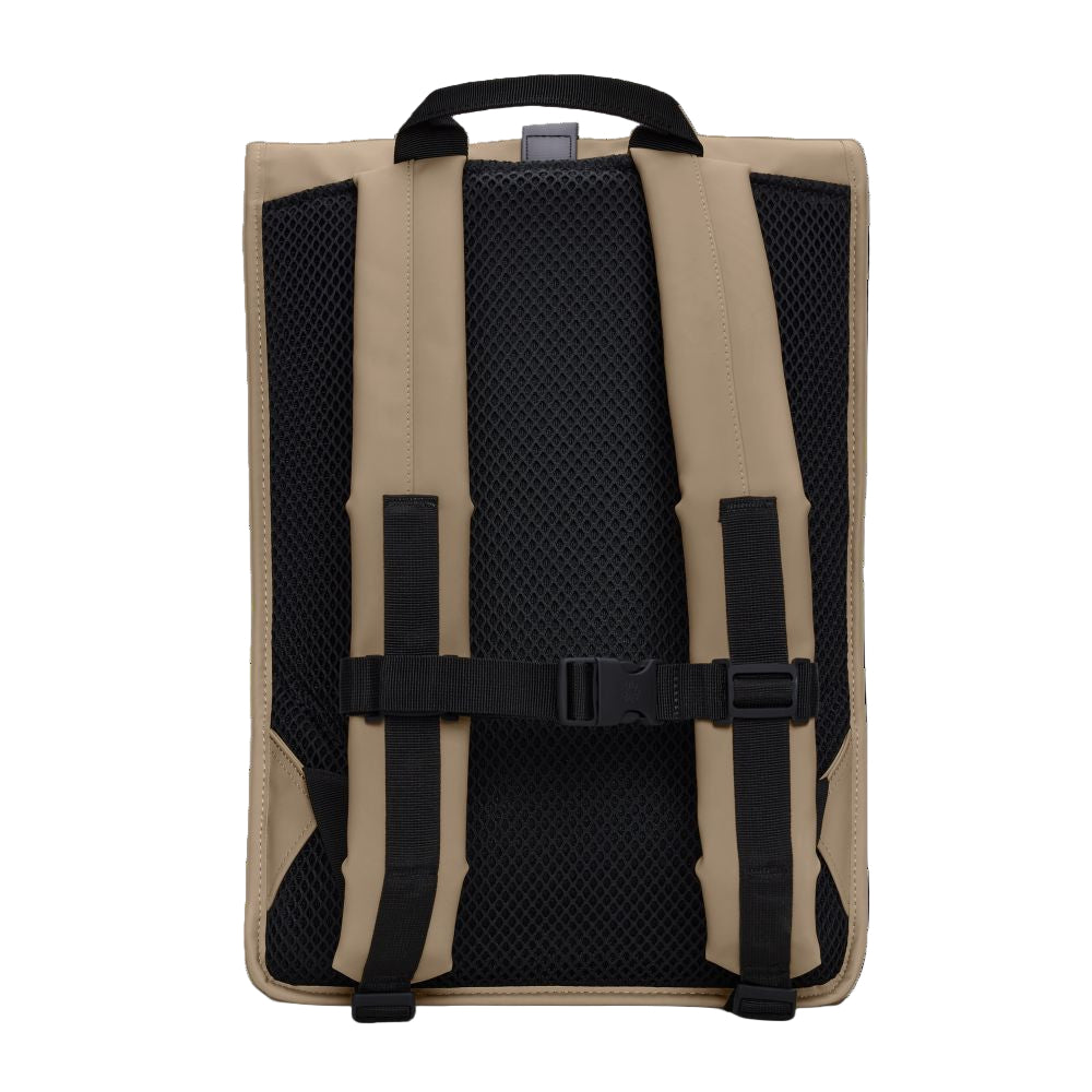 Rains Rolltop Rucksack in Beige