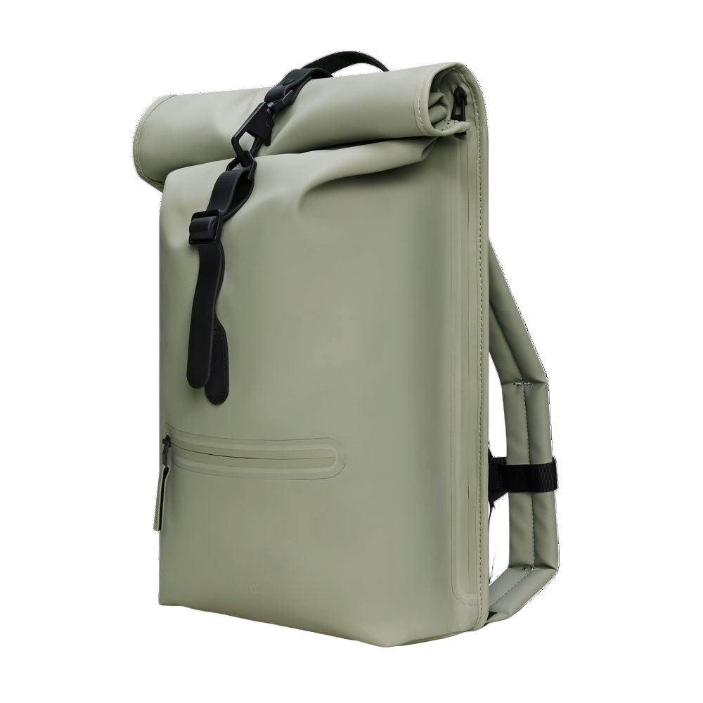 Rains Rolltop Rucksack in Drift