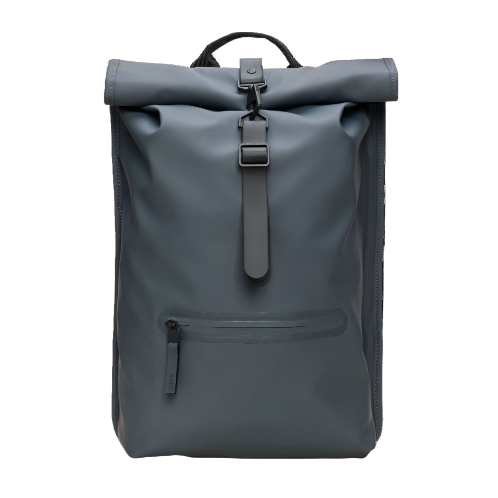 Rains Rolltop Rucksack in Lagoon