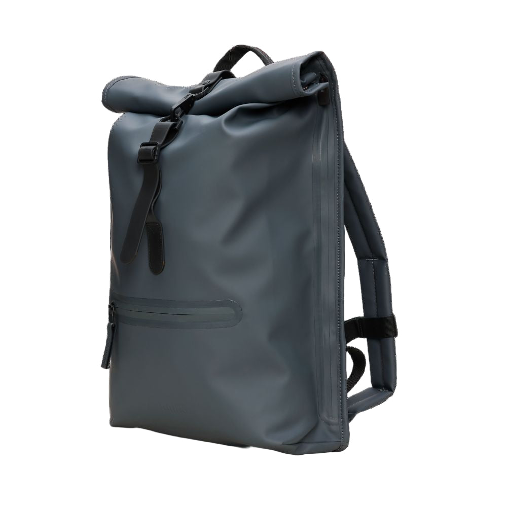 Rains Rolltop Rucksack in Lagoon