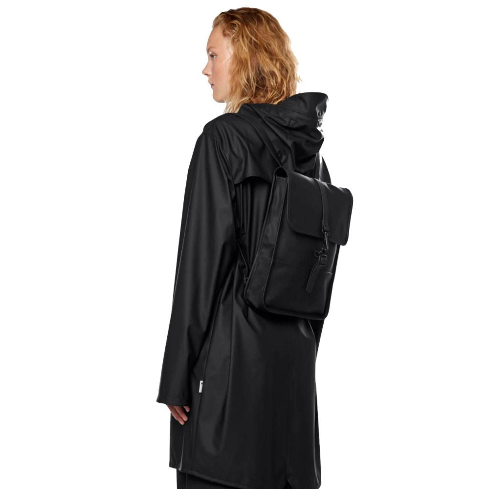 Rains Backpack Micro in Black
