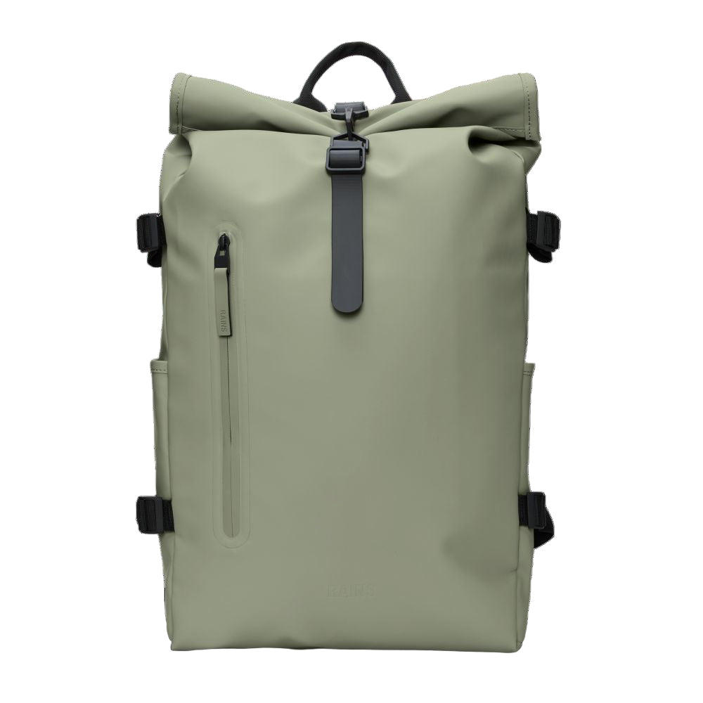Rains Rolltop Rucksack Large in Drift