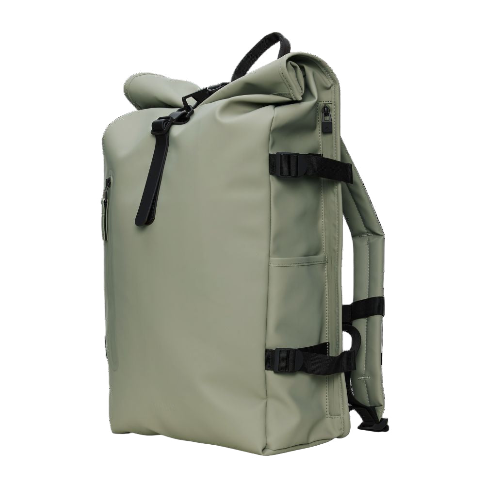 Rains Rolltop Rucksack Large in Drift