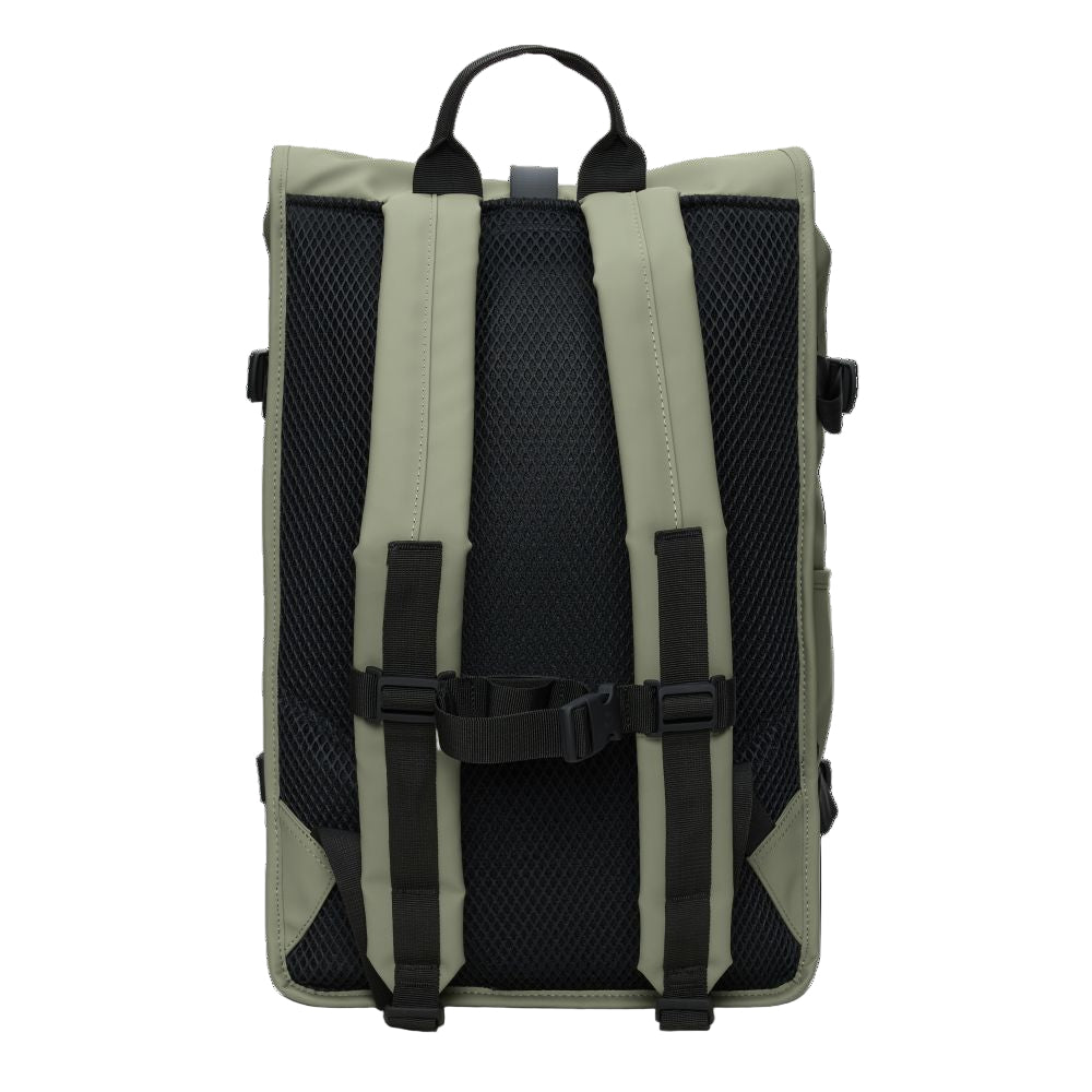 Rains Rolltop Rucksack Large in Drift