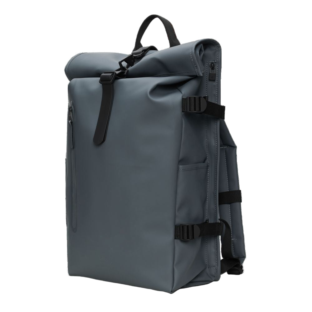Rains Rolltop Rucksack Large in Lagoon