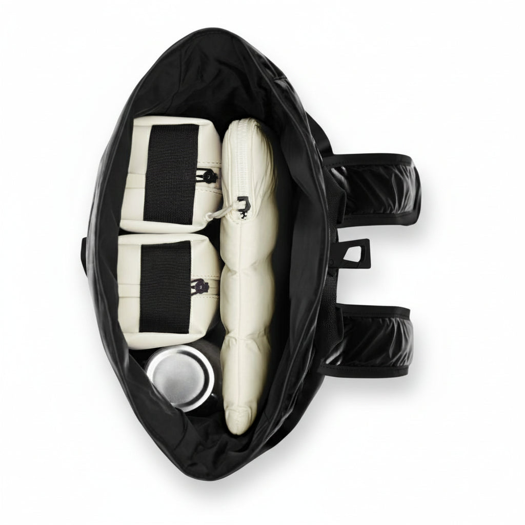 Rains Sibu Rolltop Rucksack Mini in Black