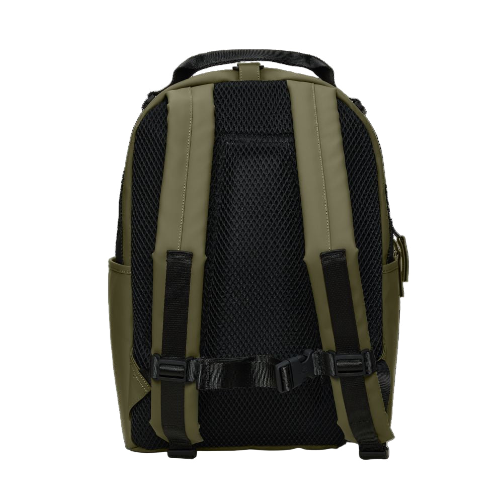 Rains Clip Front Backpack in Marsh