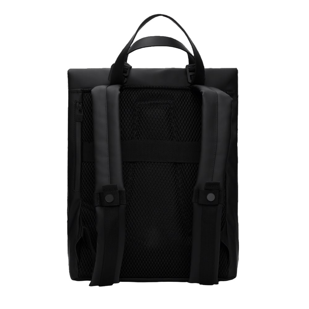 Rains 2 Way Tote Backpack in Black - Getoutside Shoes